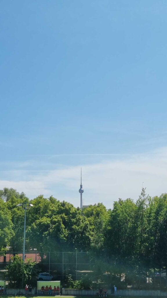 Blick auf den Fernsehturm
