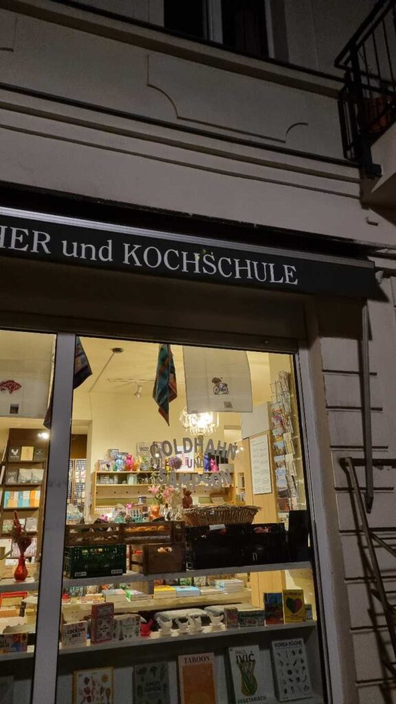 Blick auf die Käseschule in Berlin Prenzlauer Berg